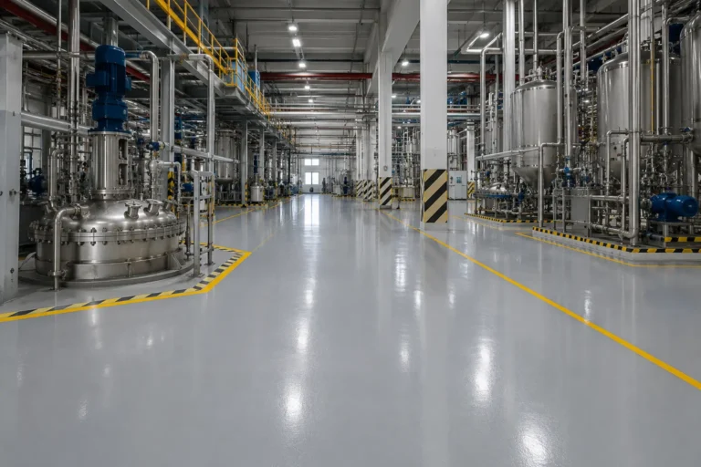 Study of Suitable Resin Flooring For Chemical Resistance