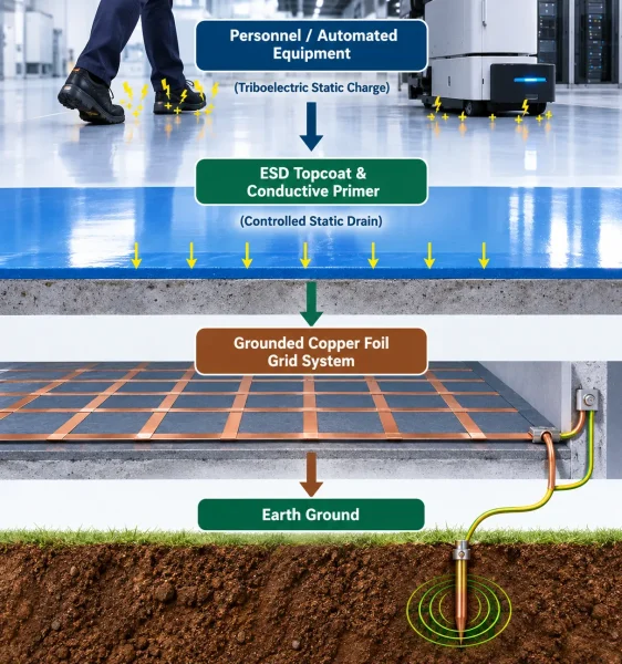anti static flooring